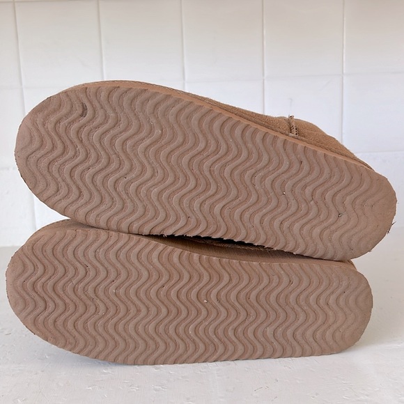 Public Desire Shorty Tan Faux Suede Ultra Mini
Chunky Ankle Boots - Picture 8 of 9